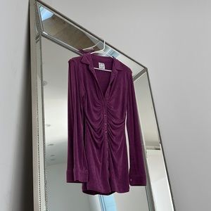 With jéan Purple dress 🚨sod🚨
